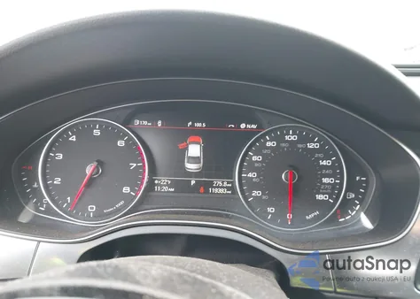 2012 Audi A6 3.0 Premium z USA, uszkodzony, nr VIN WAUGGAFC2CN126074